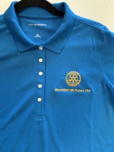 A Rotary Branded Golf Shirt