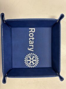 A Rotary Branded Tray